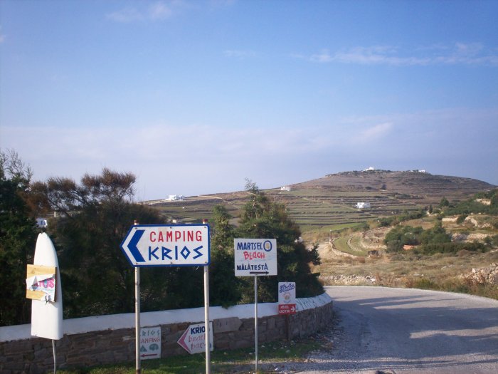 Paros - Road to the best beaches